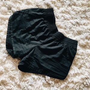 High waist athletic shorts